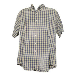 LL Bean Button Down Shirt Men's‎ Regular M Short Sleeve